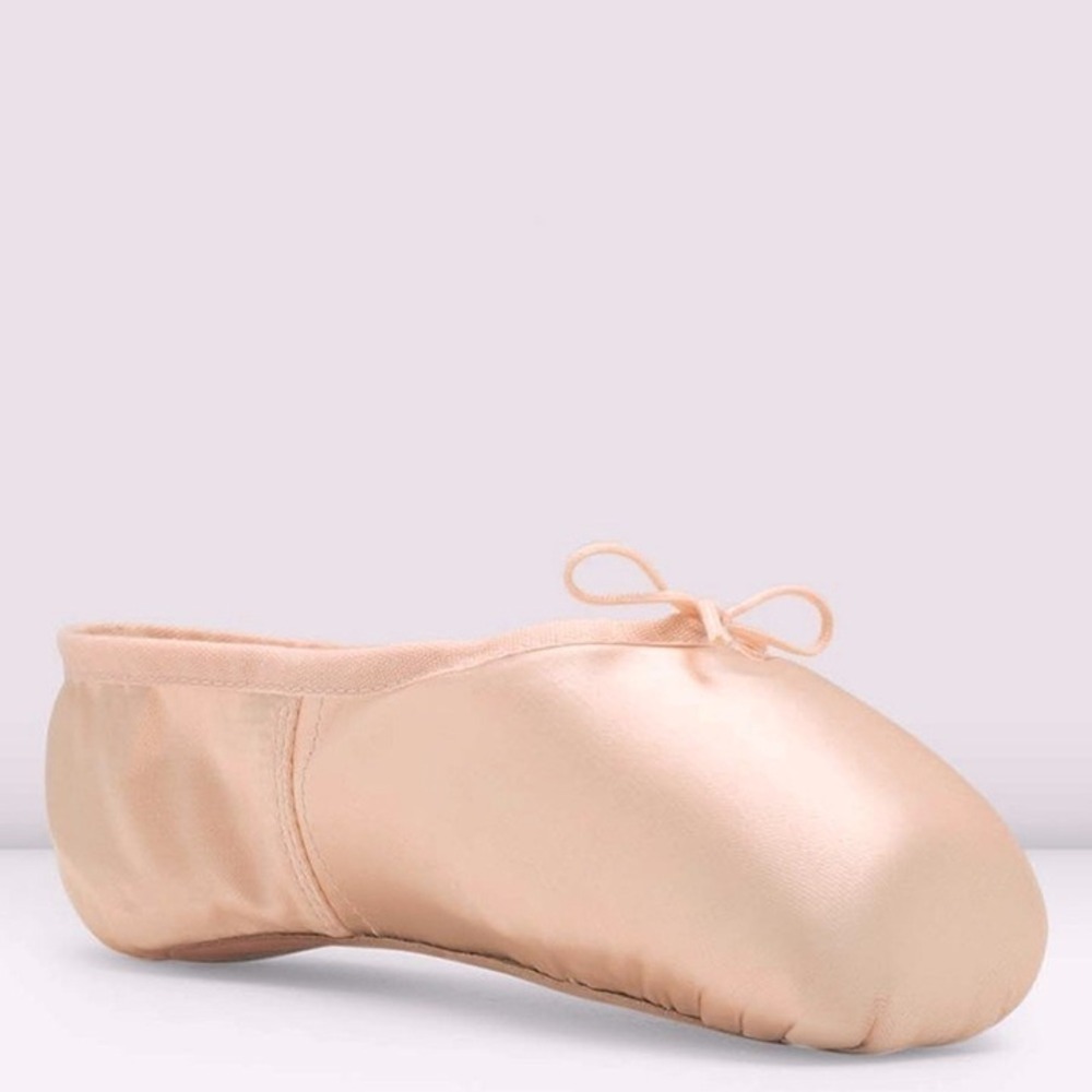 NWT Bloch Aspiration with rubans and elastics Women's Ballet Flats - Pink Size 8 - Picture 5 of 12